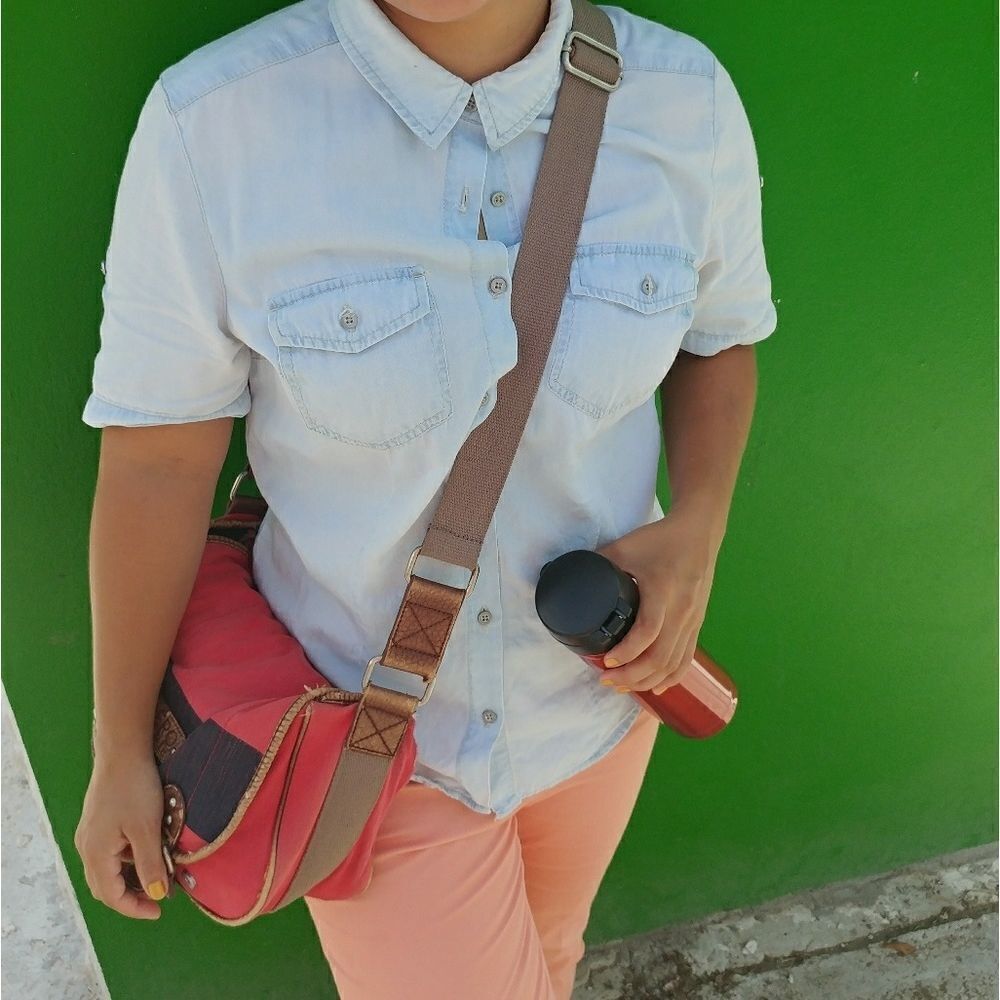 Jean button down and pant bundle - Picture 2 of 3